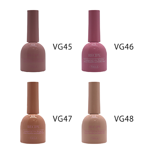 VALLA Elegant Nude Glitter