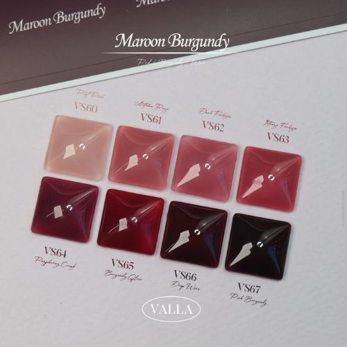 VALLA Maroon Burgundy(VS60～VS67)